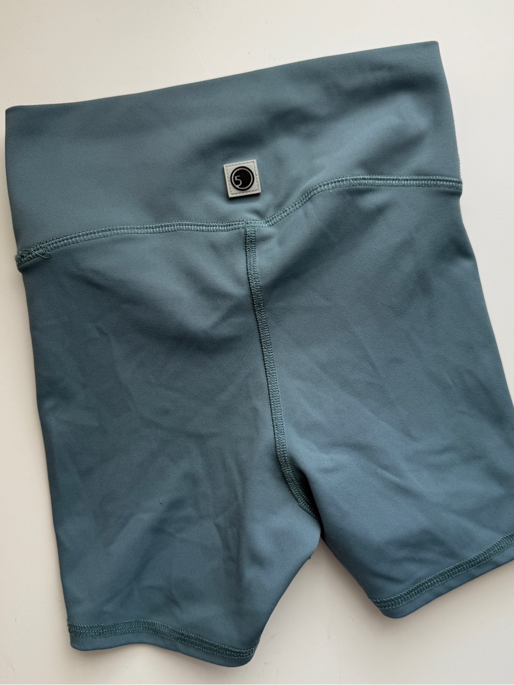 Five the label Dancewear High Waisted Women’s Shorts Slate Gray Blue XXS